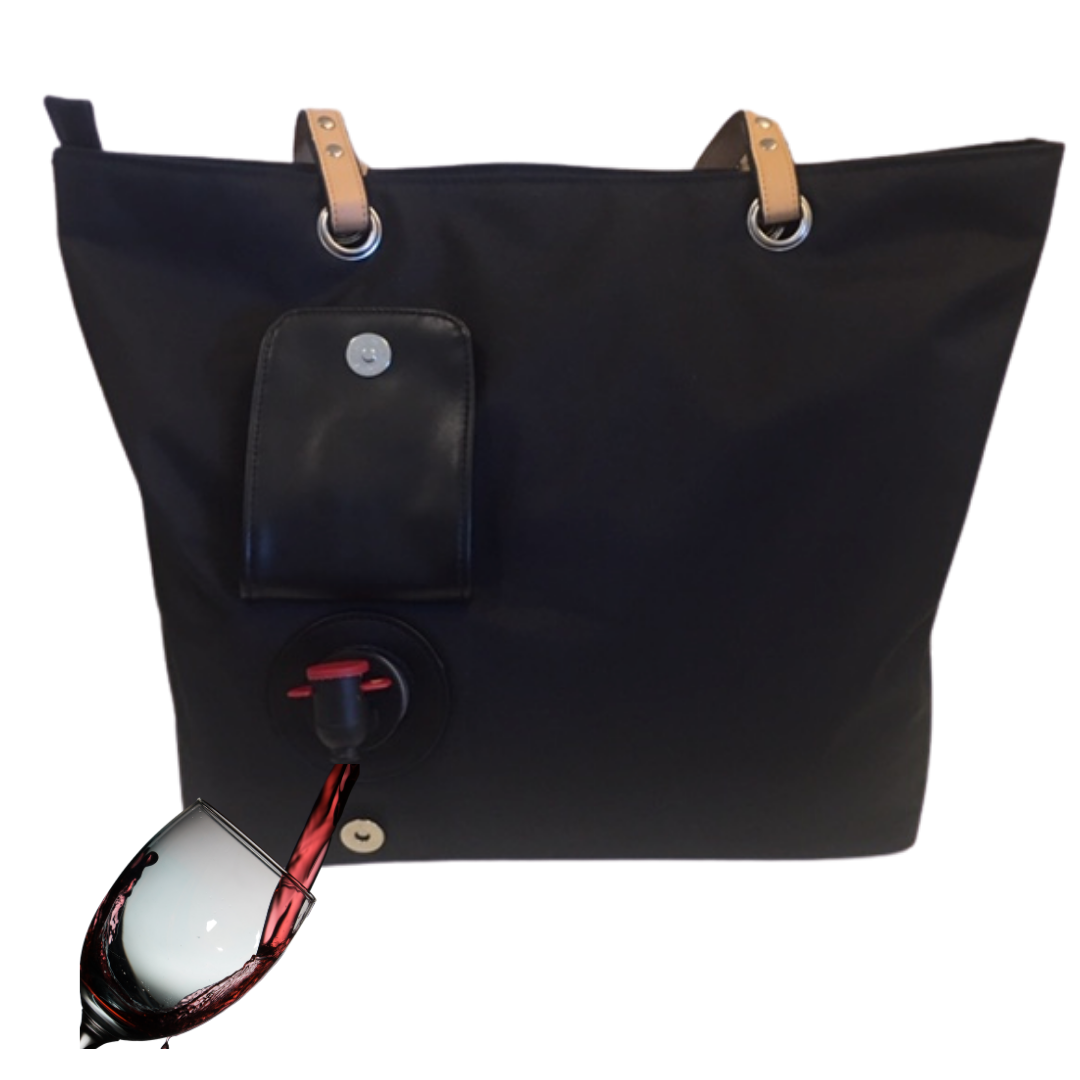 WT539 Wine Tote Bag - Leather Wine Carrier - Wine Lovers Gift – Leather Wine  Bag | Chris Thompson Bags